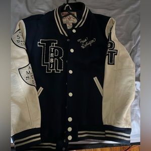 True religion vintage varsity jacket xxl